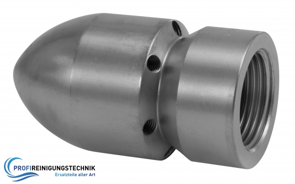 Granat-RR-Düsen ST-49 / Außendurchmesser 38mm / 3/4" Innengewinde / 30° Strahlwinkel / ​6 Bohrungen hinten / 1 Bohrung vorn